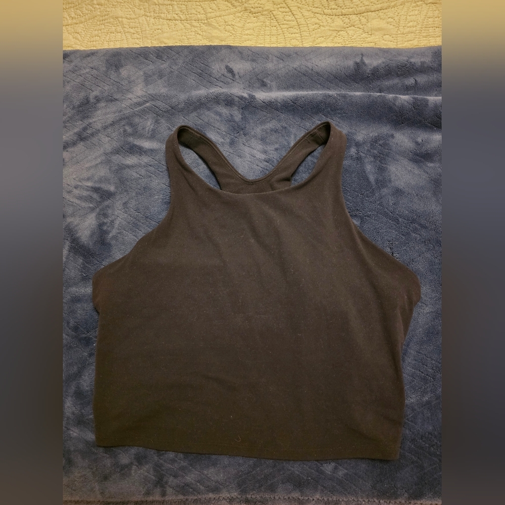 Black Sleeveless Women's Top